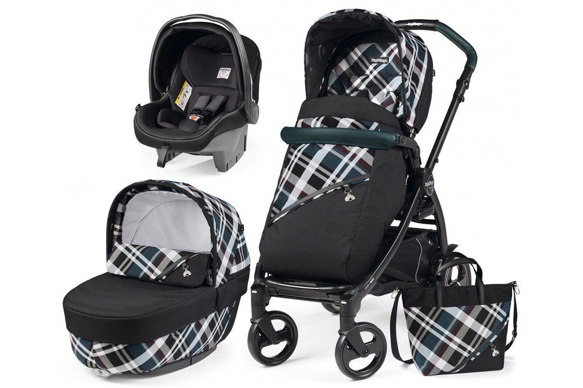 Peg Perego Book Plus 51 s 3 1 Tartan new Kolyaska Krovatka.RU